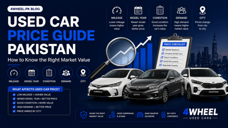 Used Car Price Guide Pakistan