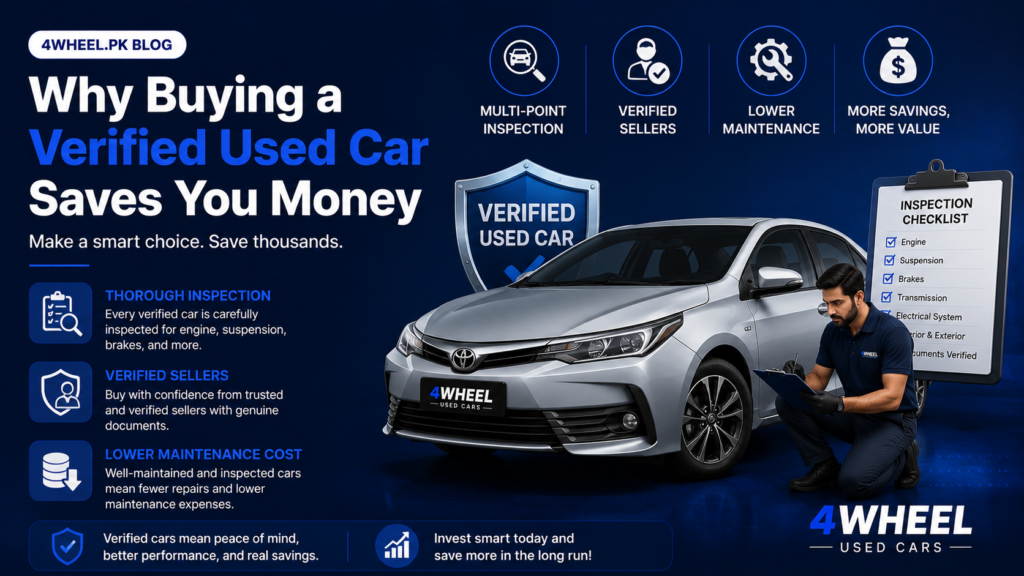 Why Buying a Verified Used Car Saves You Money