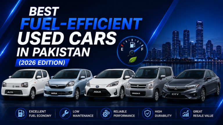 Best Fuel-Efficient Used Cars in Pakistan (2026 Edition)