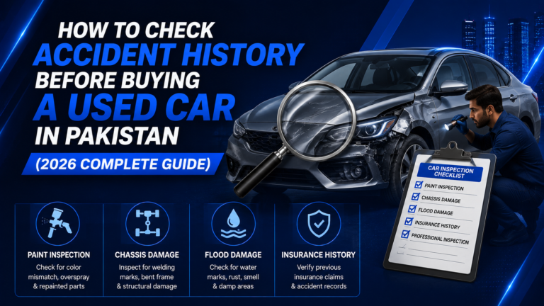 How to Check Accident History Before Buying a Used Car in Pakistan (2026 Complete Guide)