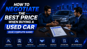 How to Negotiate the Best Price When Buying a Used Car (2026 Complete Guide)