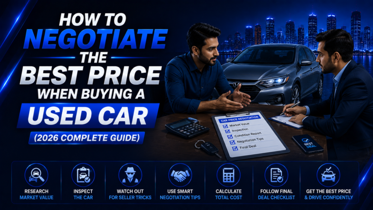 How to Negotiate the Best Price When Buying a Used Car (2026 Complete Guide)